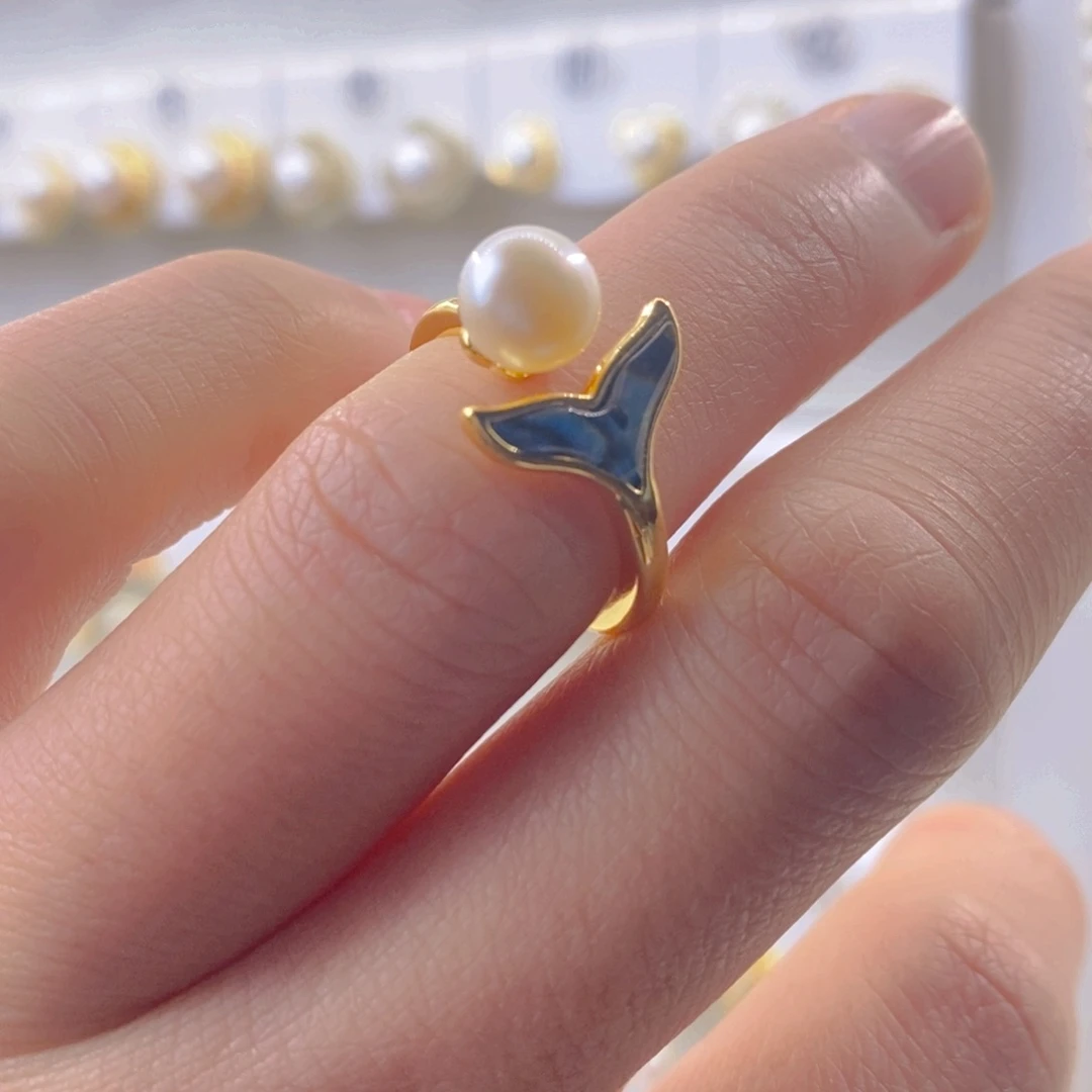 淡水珍珠耳饰未镶嵌