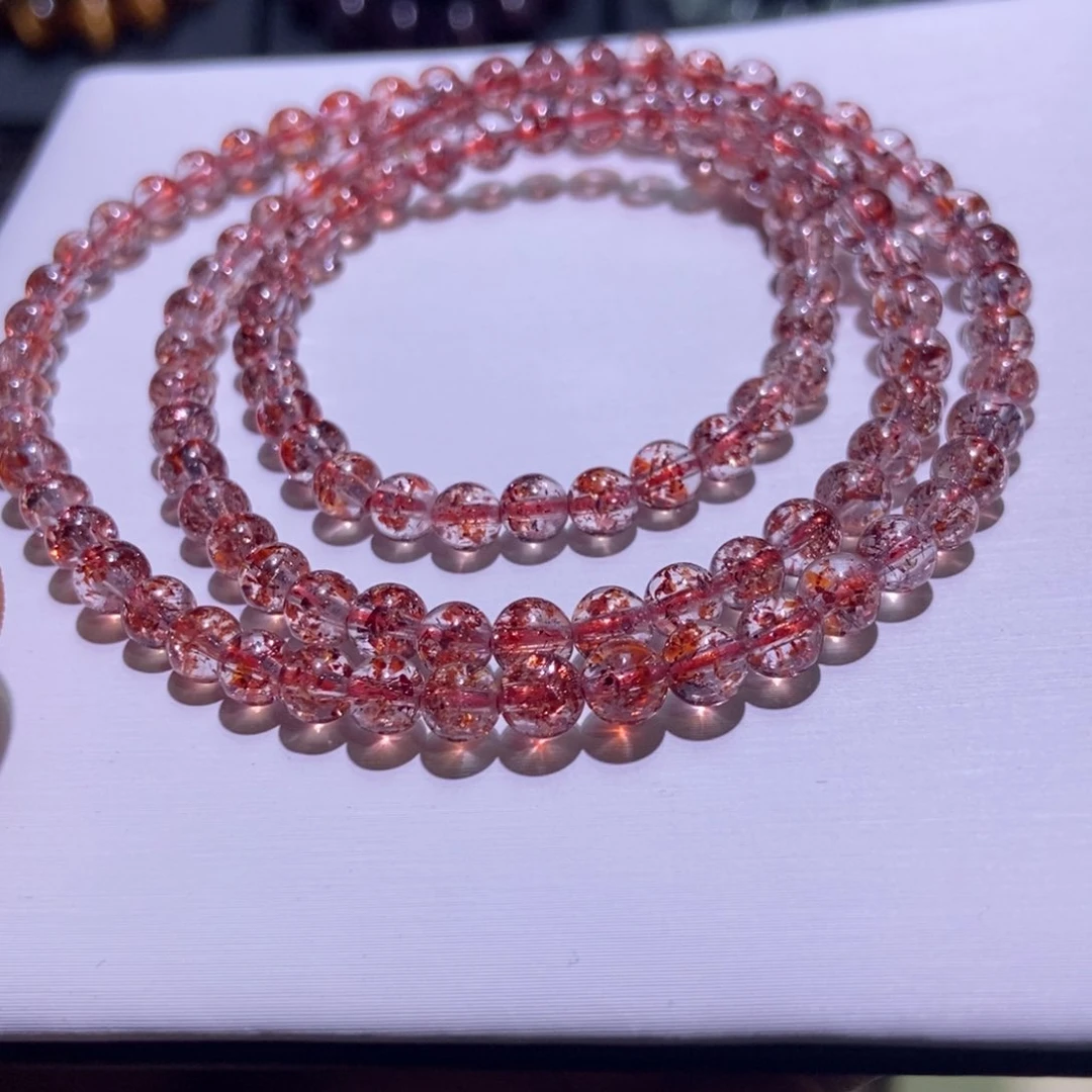 水晶手串未镶嵌C****金草莓