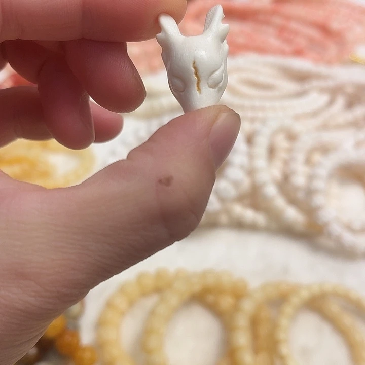 手串/手链鹿骨鹿头三通大号