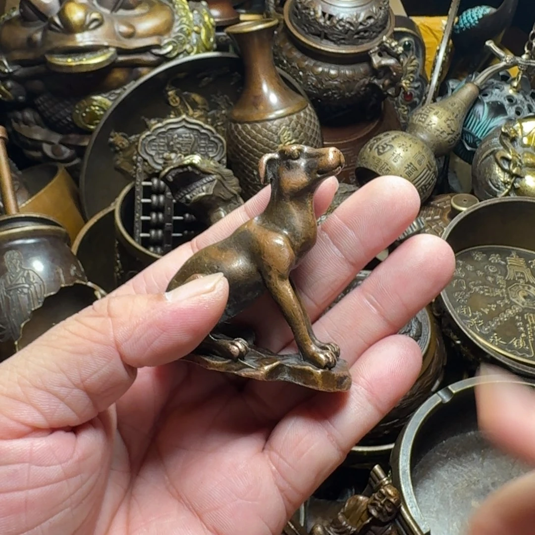 铜器摆件收收藏藏