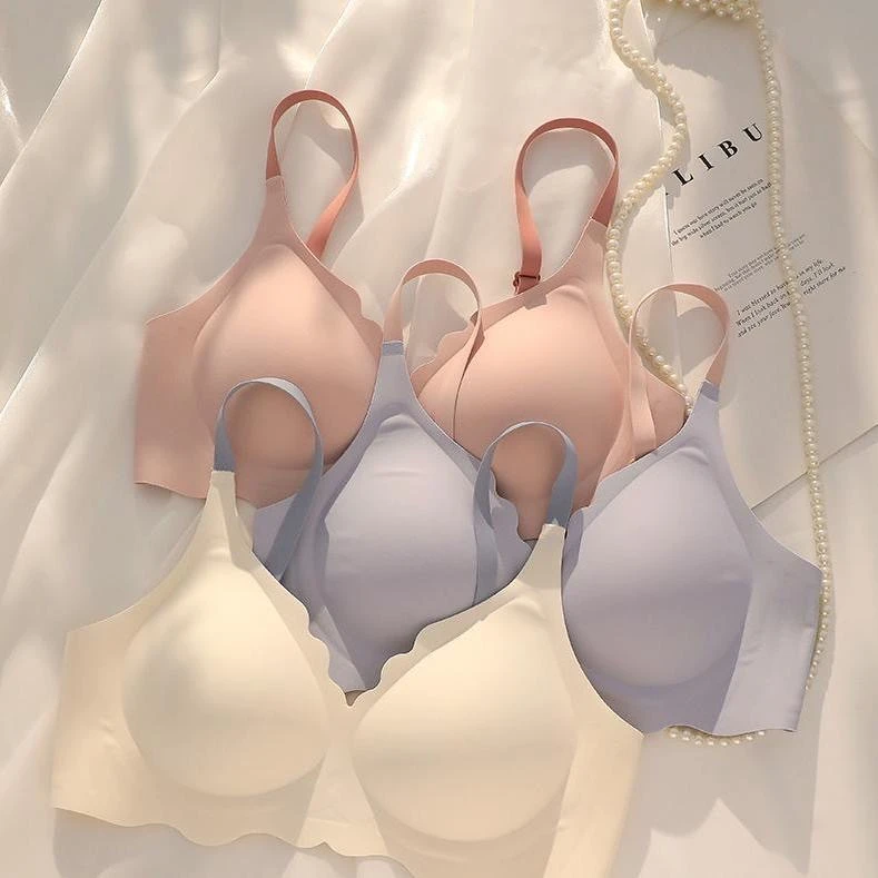 【351-400】无痕美背无钢圈舒适乳胶