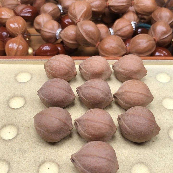 牛***王橄榄核手串梅林铁核20 X25精品