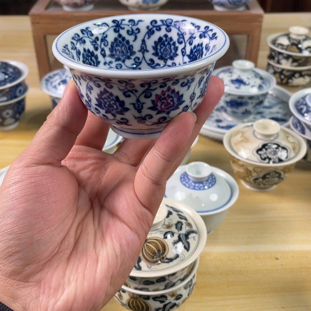 景德镇手工手绘茶具