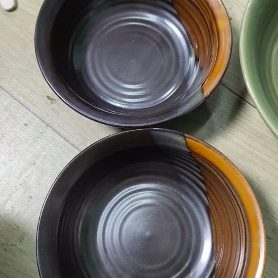 瓷片磁州窑五厂盘碗壶杯有瑕疵