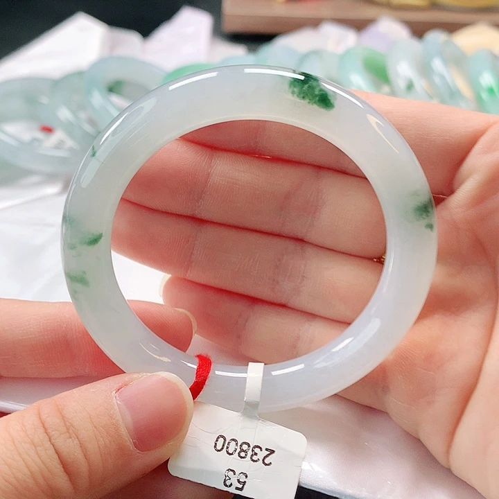 未镶嵌手镯翡翠缅甸A货翡翠手镯