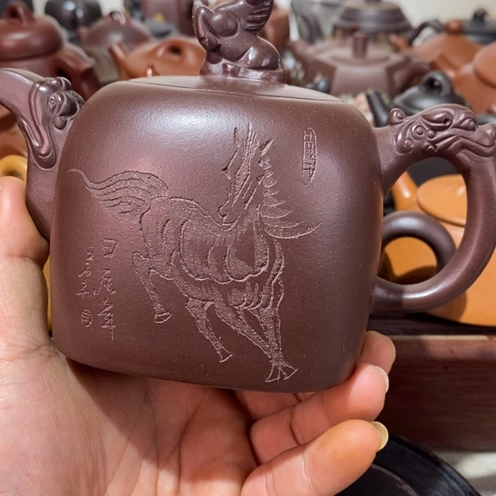 紫砂茶壶精工制作