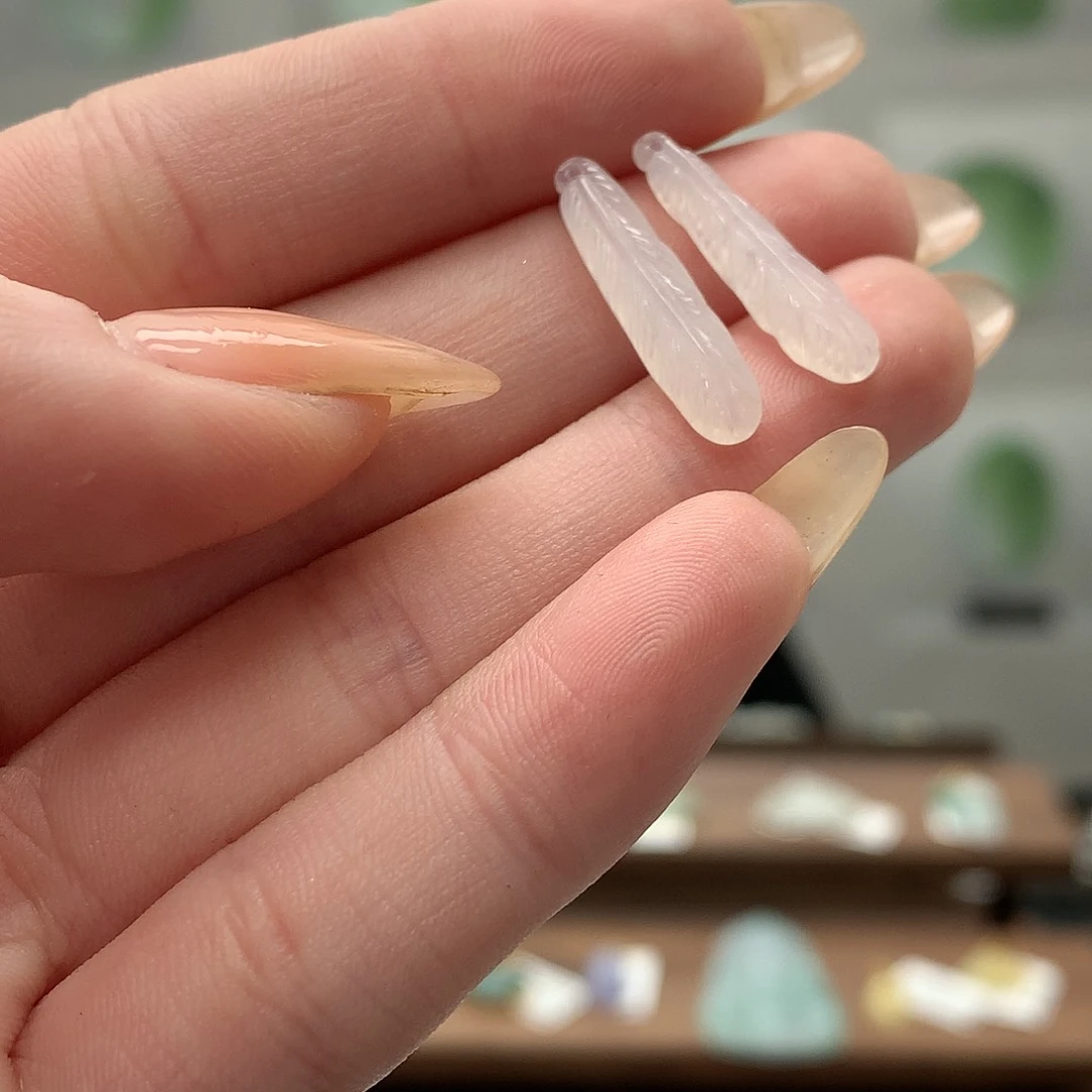 翡翠吊坠(不含链)未镶嵌多样性发一个