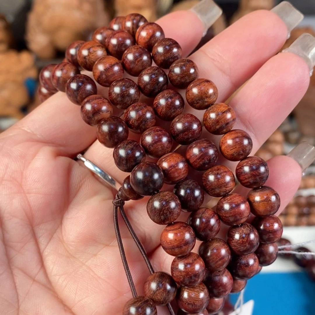 黄花梨/降香黄檀手串/手链凉*海南黄花梨0.8*108颗