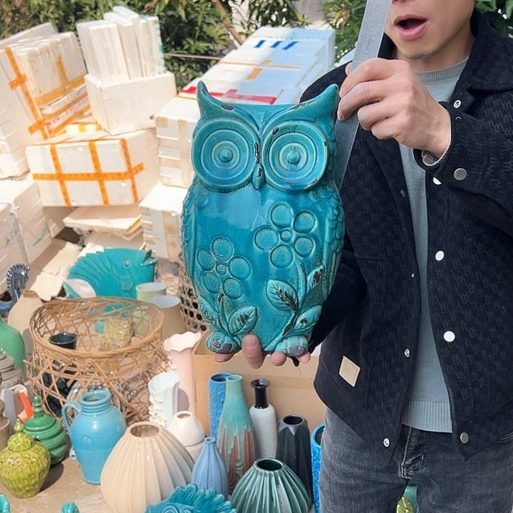 瓶高度32厘米口径11厘米微瑕捡漏