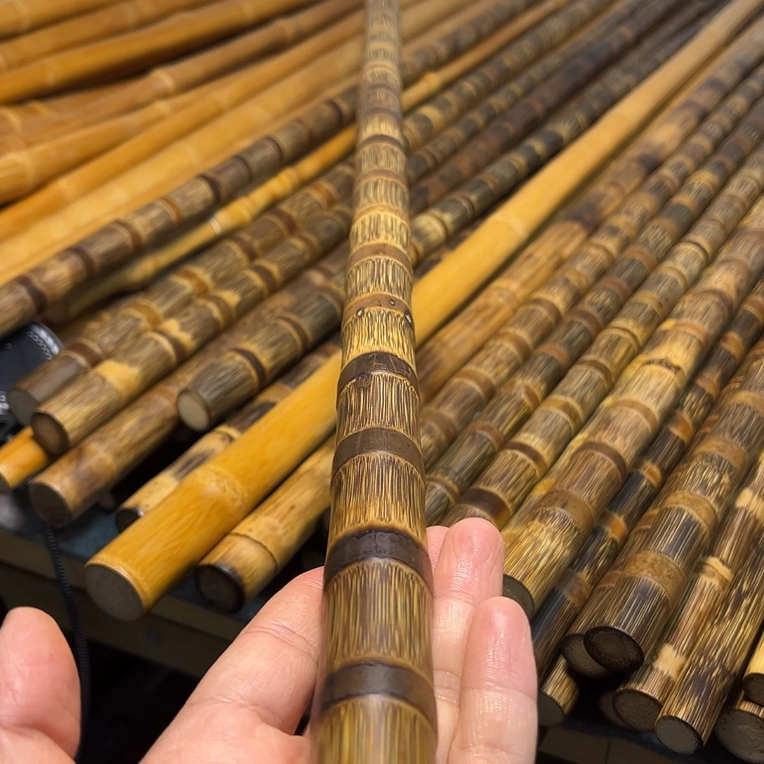 逸***舟竹精美金丝实心竹1.75米长直径2-2.3cm