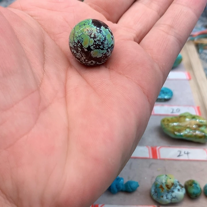 绿松石未镶嵌吊坠(不含链)