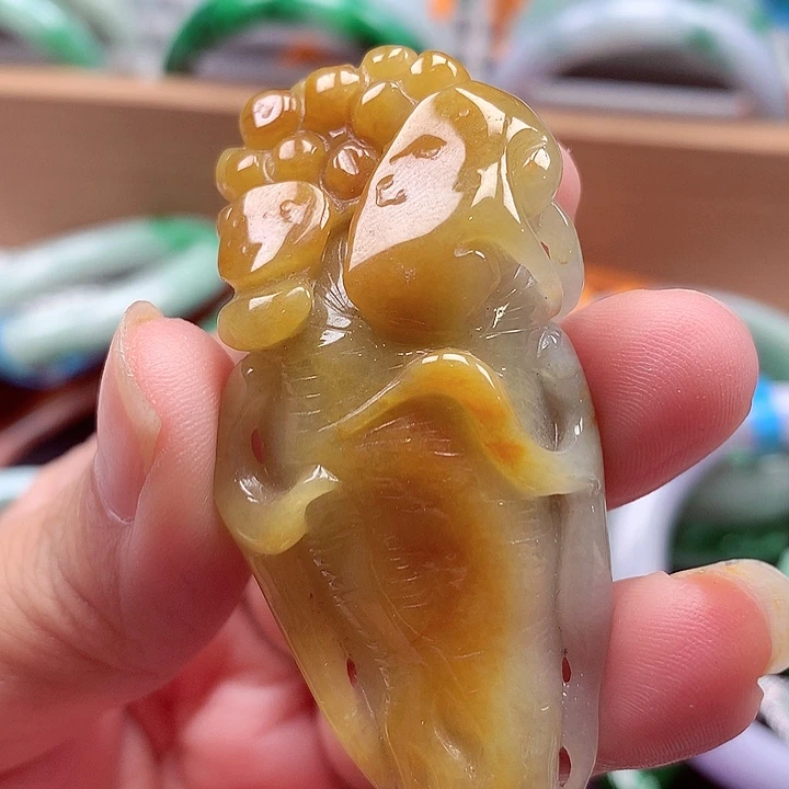 颈饰未镶嵌翡翠翡翠