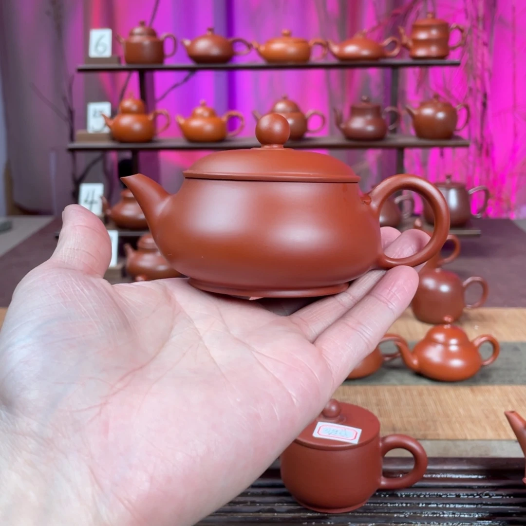 茶壶紫砂超薄明炉120cc