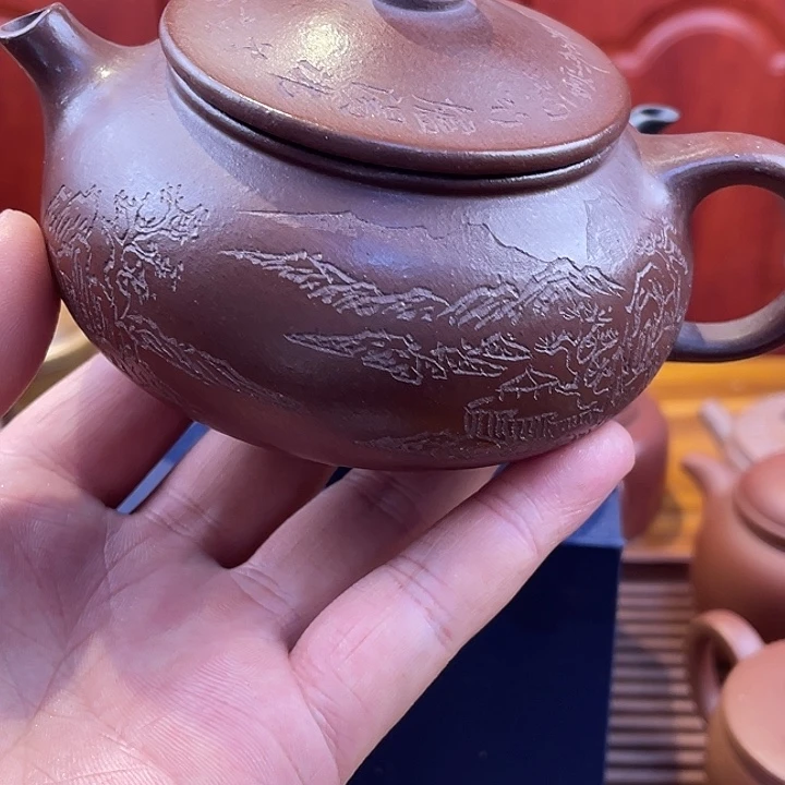 茶壶紫砂正品一把