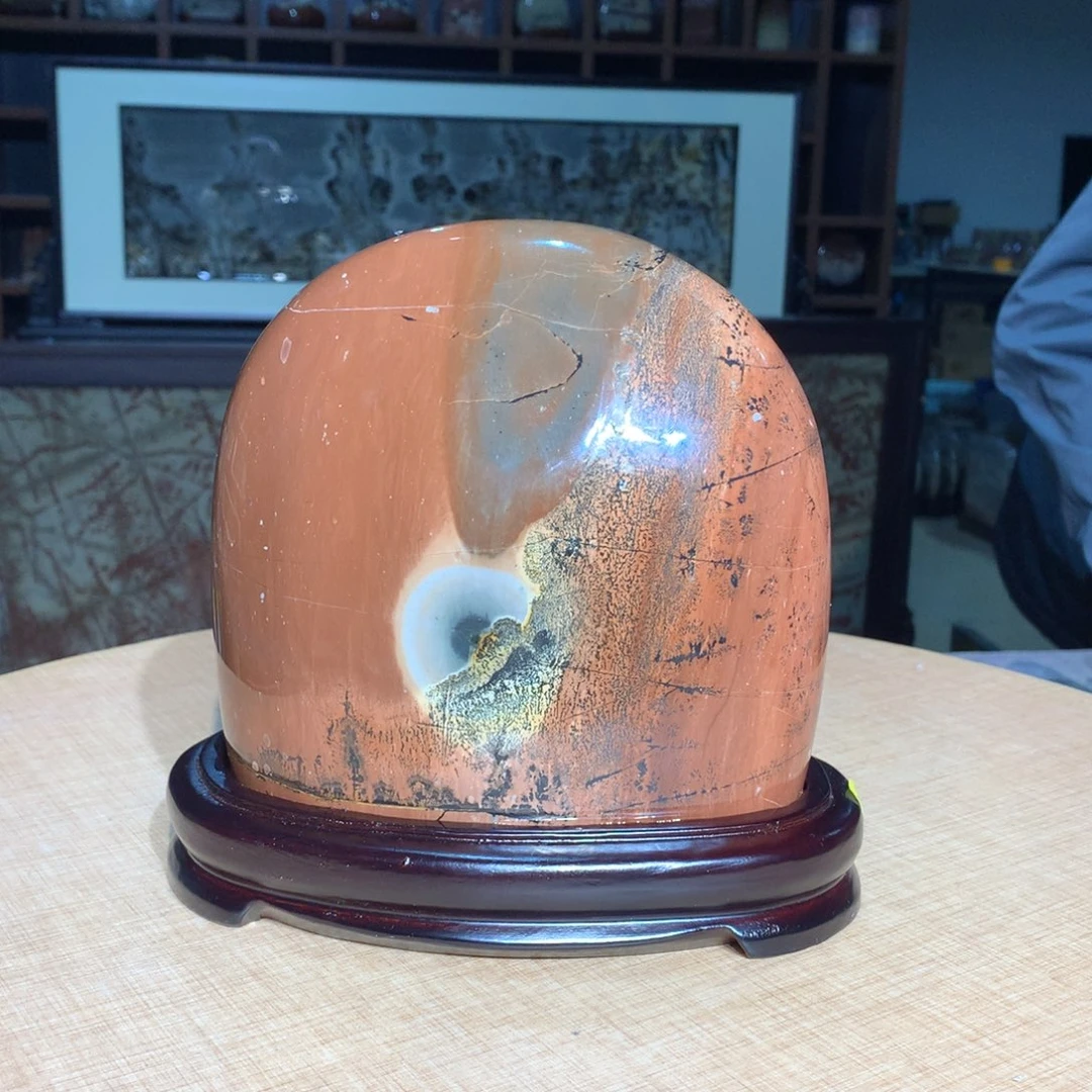 ，广西国画石摆件，收藏观赏