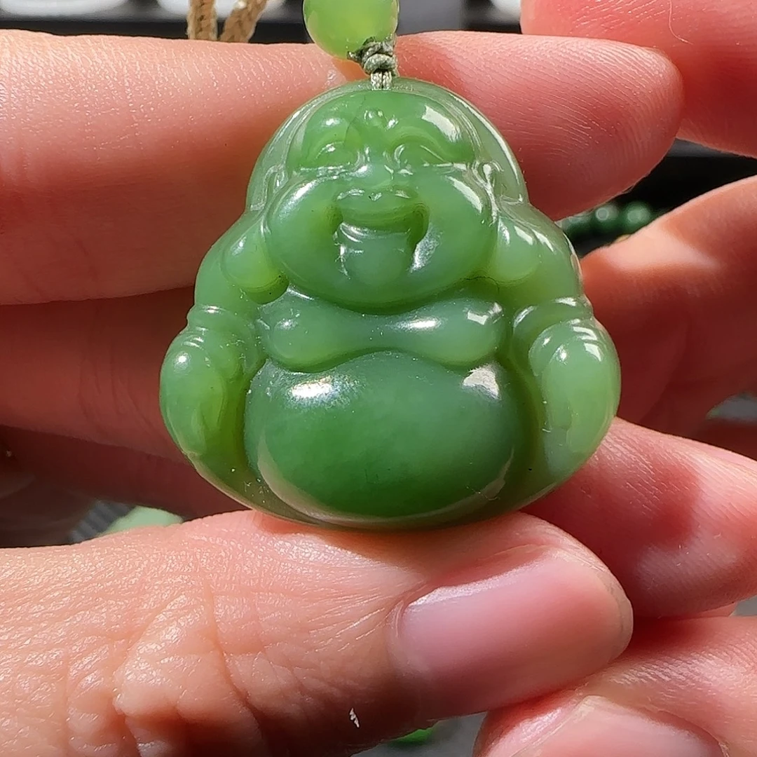 和田玉（碧玉）未镶嵌颈饰