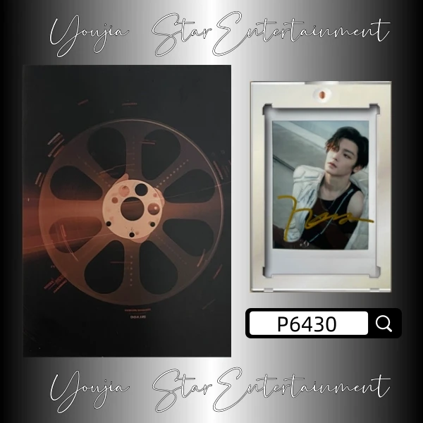 P6430【侯明昊】正品拍立得照片 白边边框