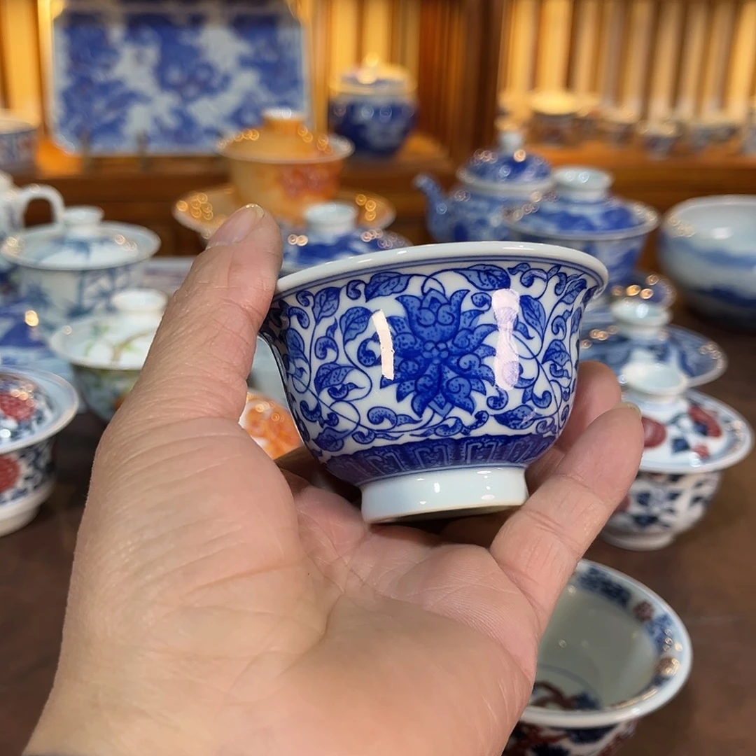 錡镇堂手工手绘绘杯