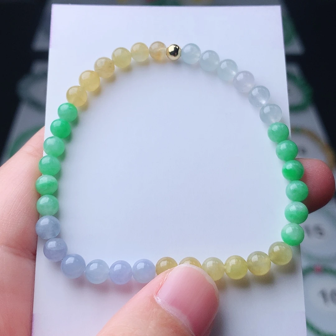 翡翠未镶嵌手链翡翠