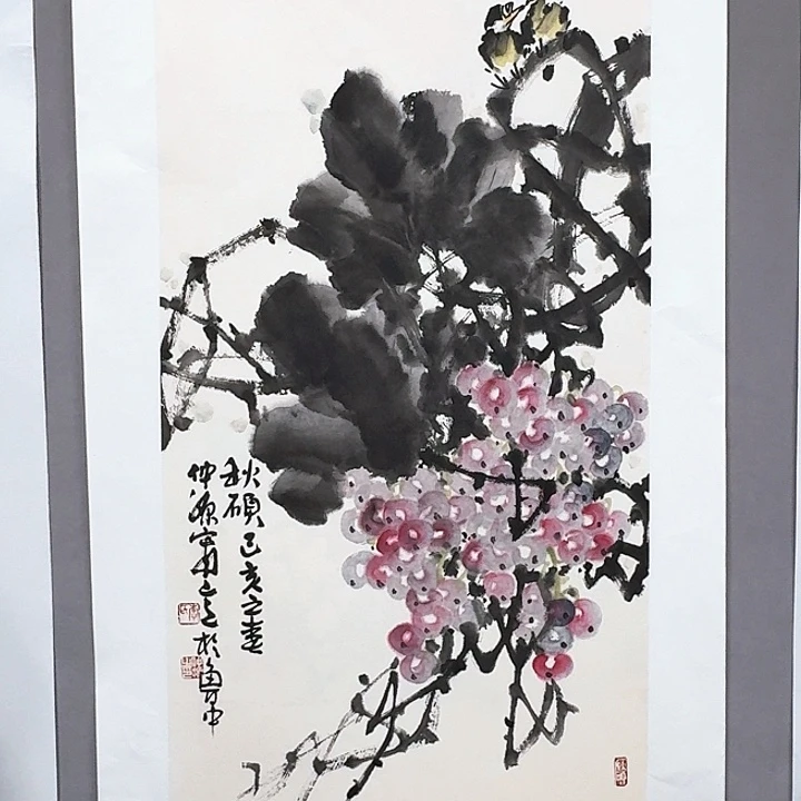 国画亲笔手绘放心去藏