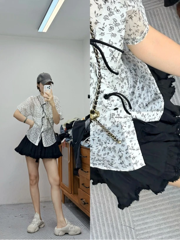 南油momette国风超薄小上衣