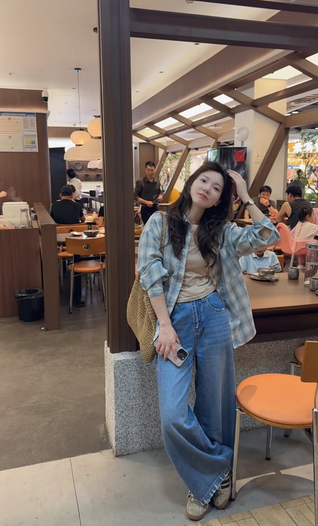 阿虞 等风来｜100棉格子衬衫夏季轻薄防晒