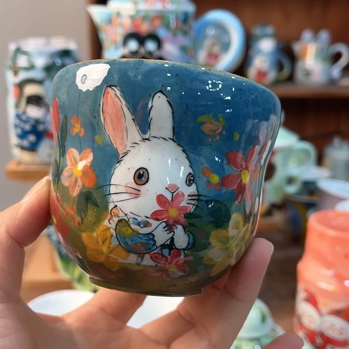陶景德镇釉下手绘陶瓷