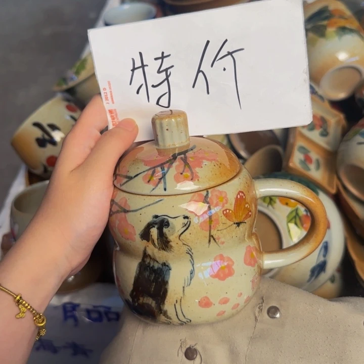 瓷片景德镇陶瓷手工手绘