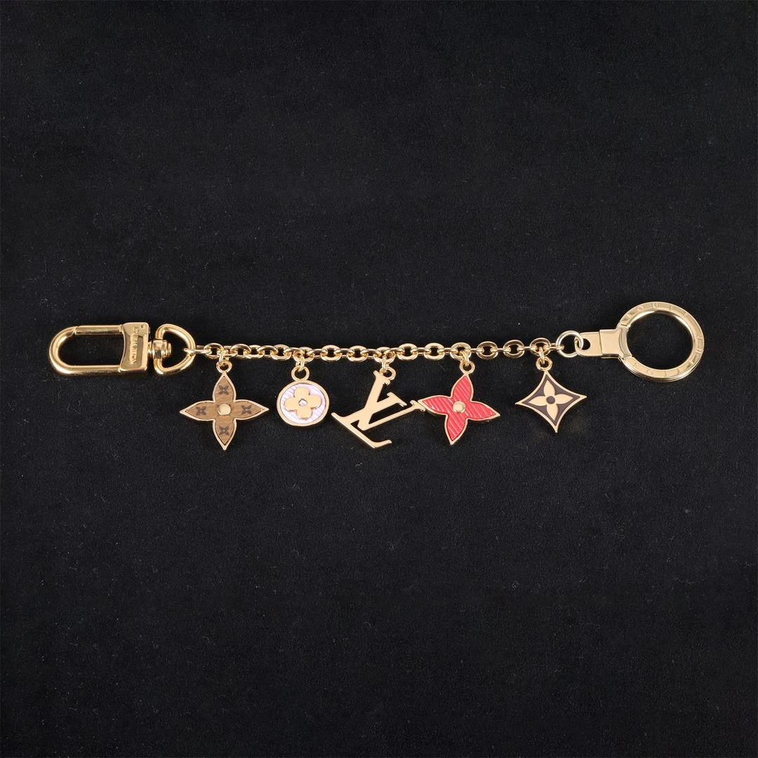95新 LouisVuitton/路易威登 -188 小花6花 Spring street 包链