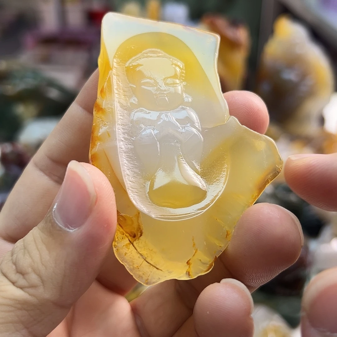 玛瑙/玉髓未镶嵌项链