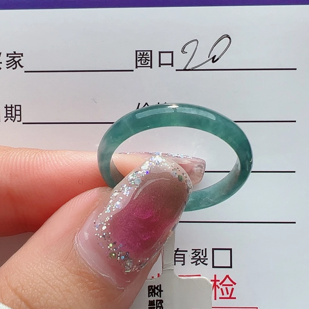 翡翠戒指未镶嵌兰*?戒指