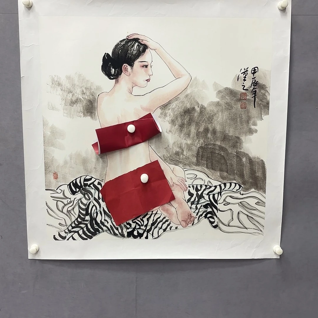 国画亲笔手绘原创