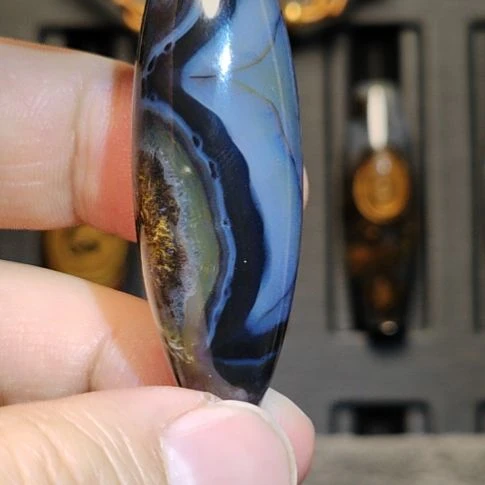 玛瑙/玉髓合金摆件