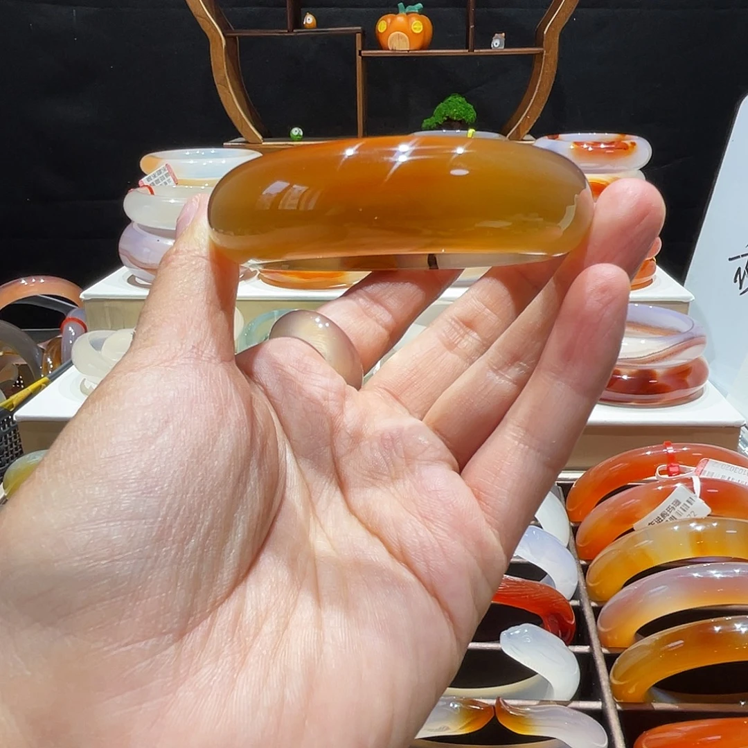 玛瑙/玉髓未镶嵌手镯