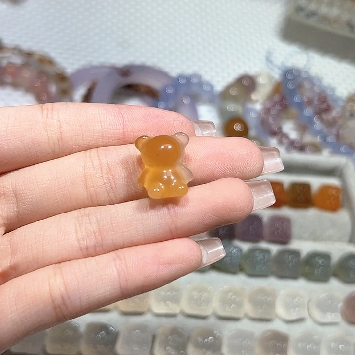 玛瑙/玉髓颈饰合金