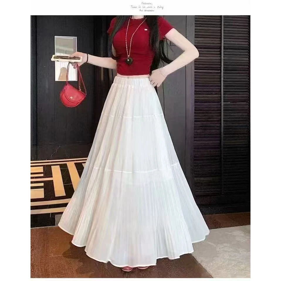 DS52001回味依衣软糯高级感气质百搭设计师女半裙