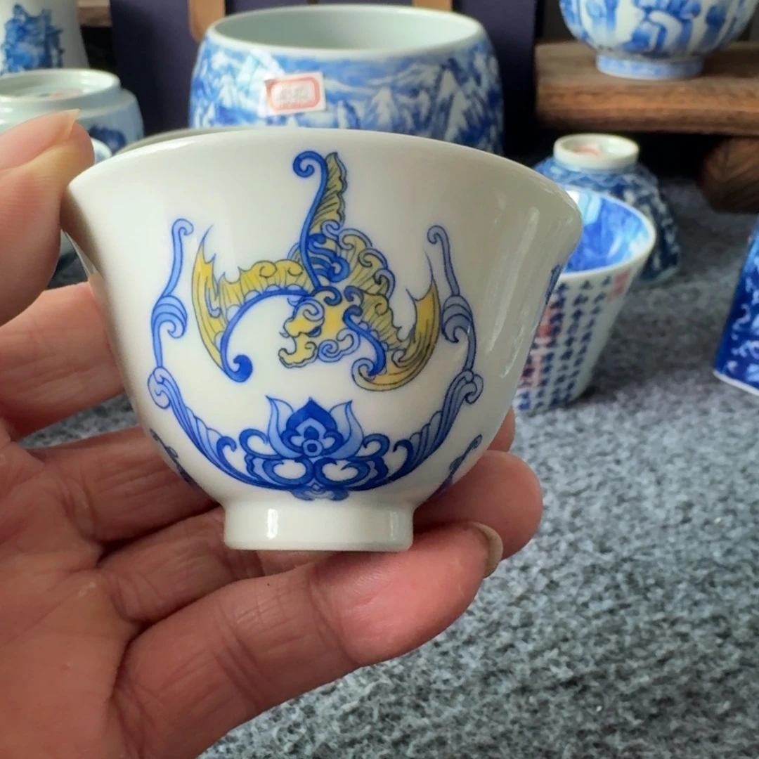 现代景德镇陶瓷手绘茶具