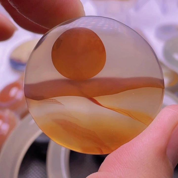 玛瑙/玉髓未镶嵌吊坠(不含链)