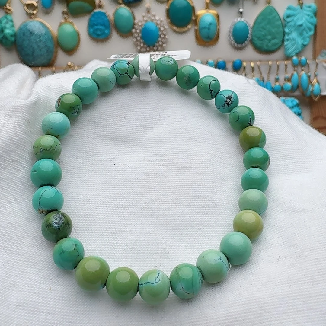 绿松石未镶嵌手串