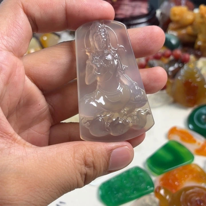 未镶嵌吊坠(不含链)玛瑙/玉髓
