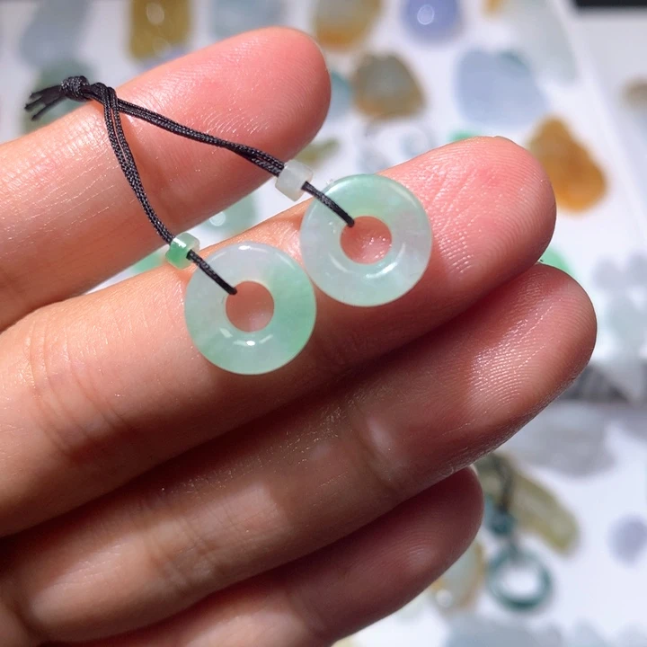 未镶嵌定制翡翠甜甜圈