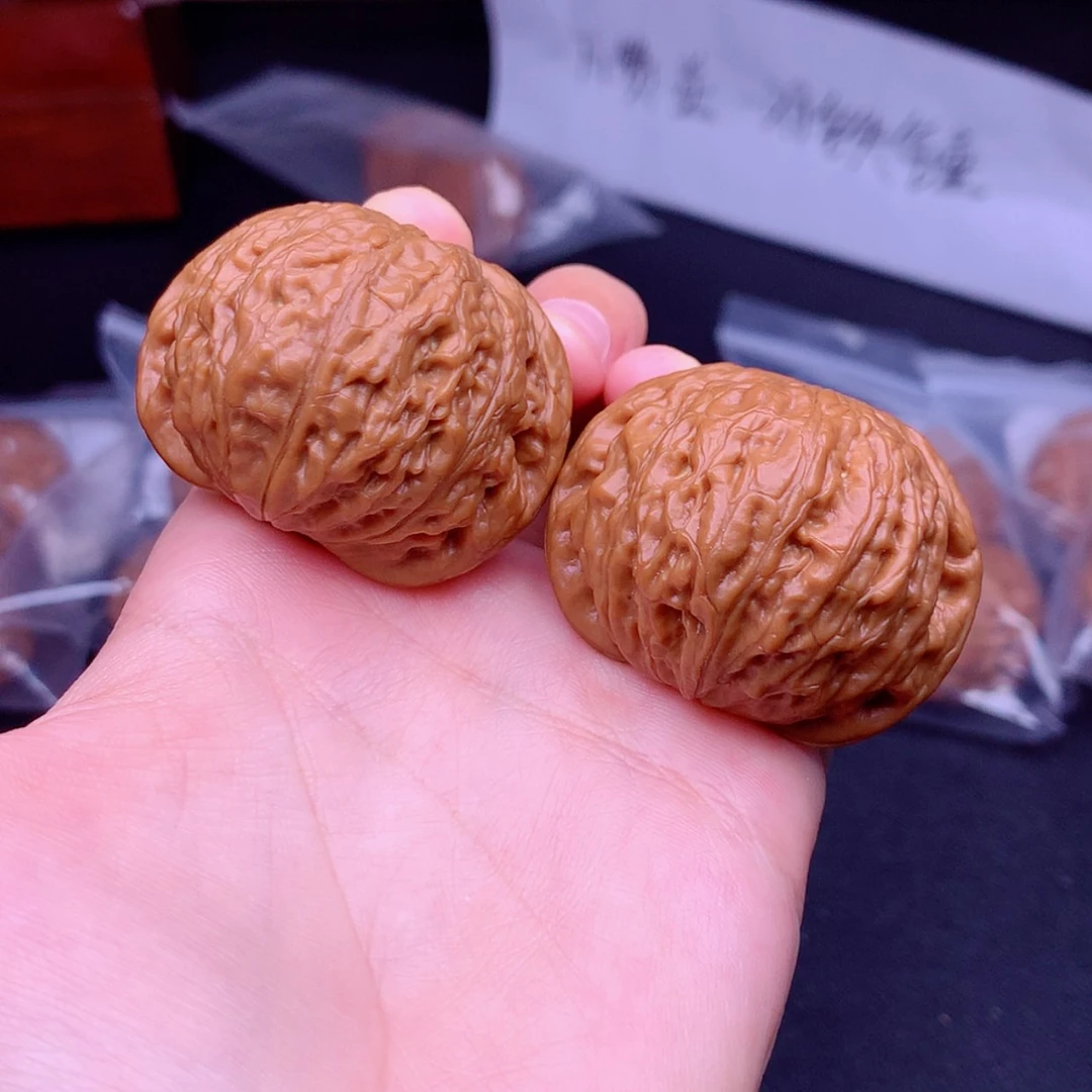 【闪购商品】文玩核桃把件铁锤42微修