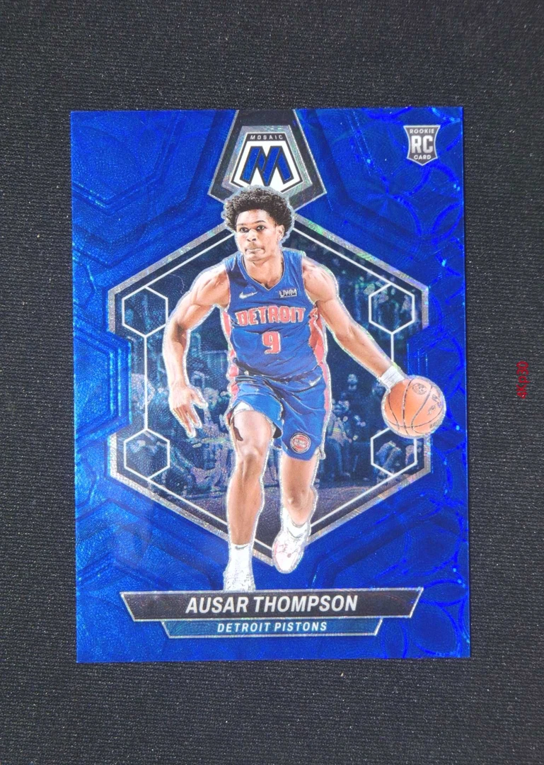 【折射款直播】奥萨尔 汤普森 25编 帕尼尼NBA国宝手提球星卡