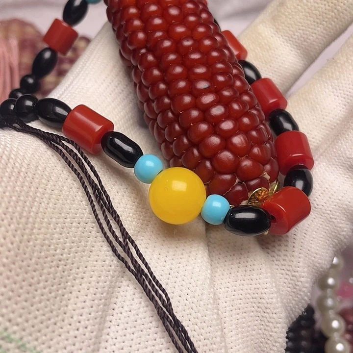 树脂制品文玩玉米制品把件