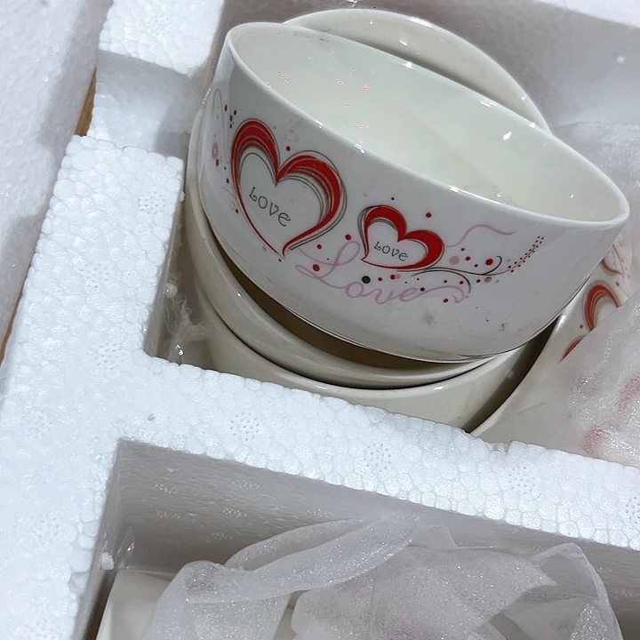 新骨瓷4.5英寸10只装