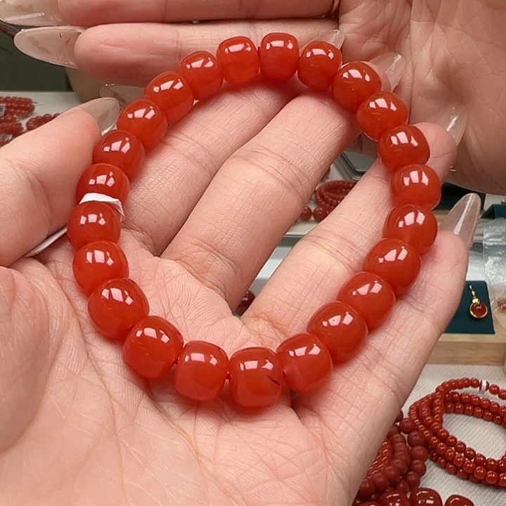 手串未镶嵌南红玛瑙