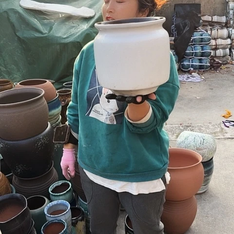 口21高22瑕疵一个盆子。