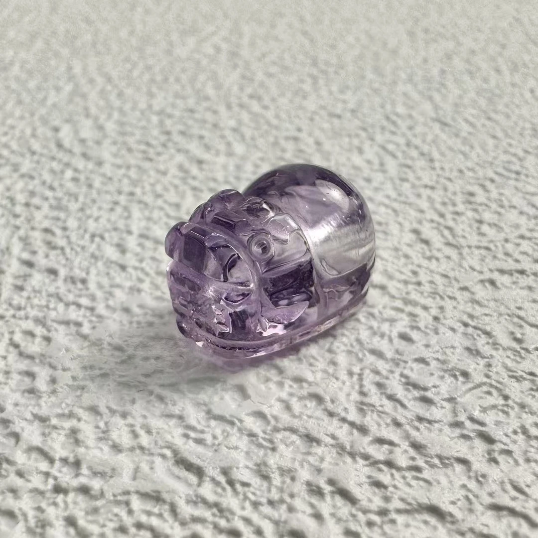 【太阳严选】紫水晶貔貅单珠（天然珠宝多样性发其一）