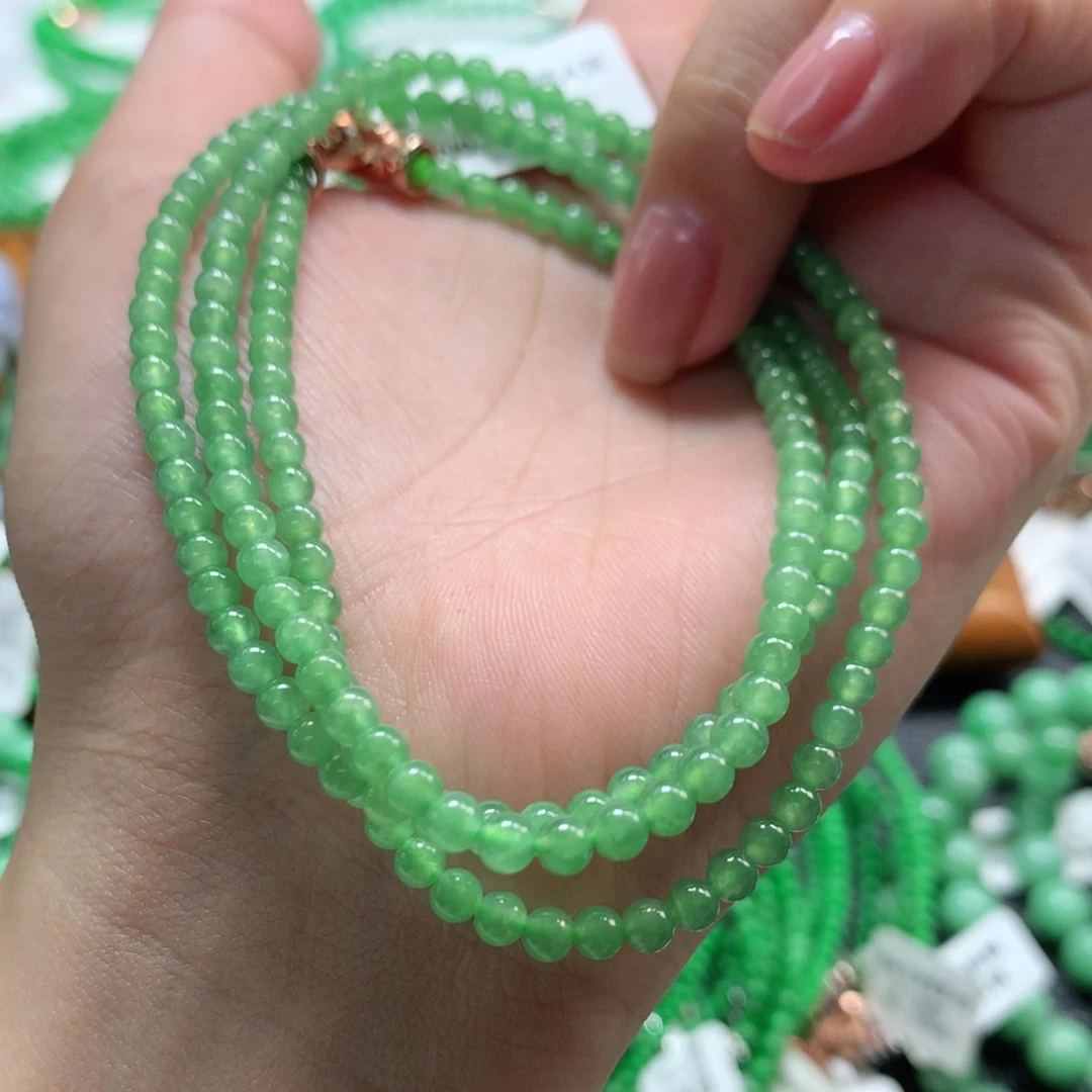 翡翠未镶嵌手链翡翠