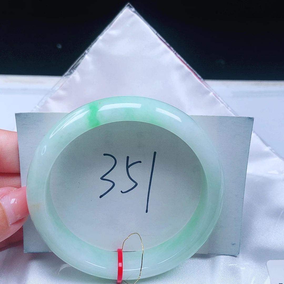 翡翠手镯未镶嵌缅甸翡翠59+